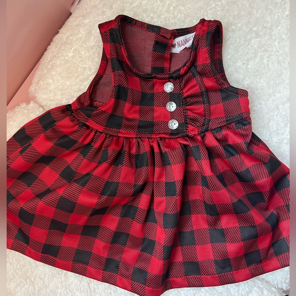 Black and red dress